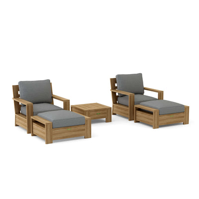 SET-524 Madera Deep Seating 5-pc Set