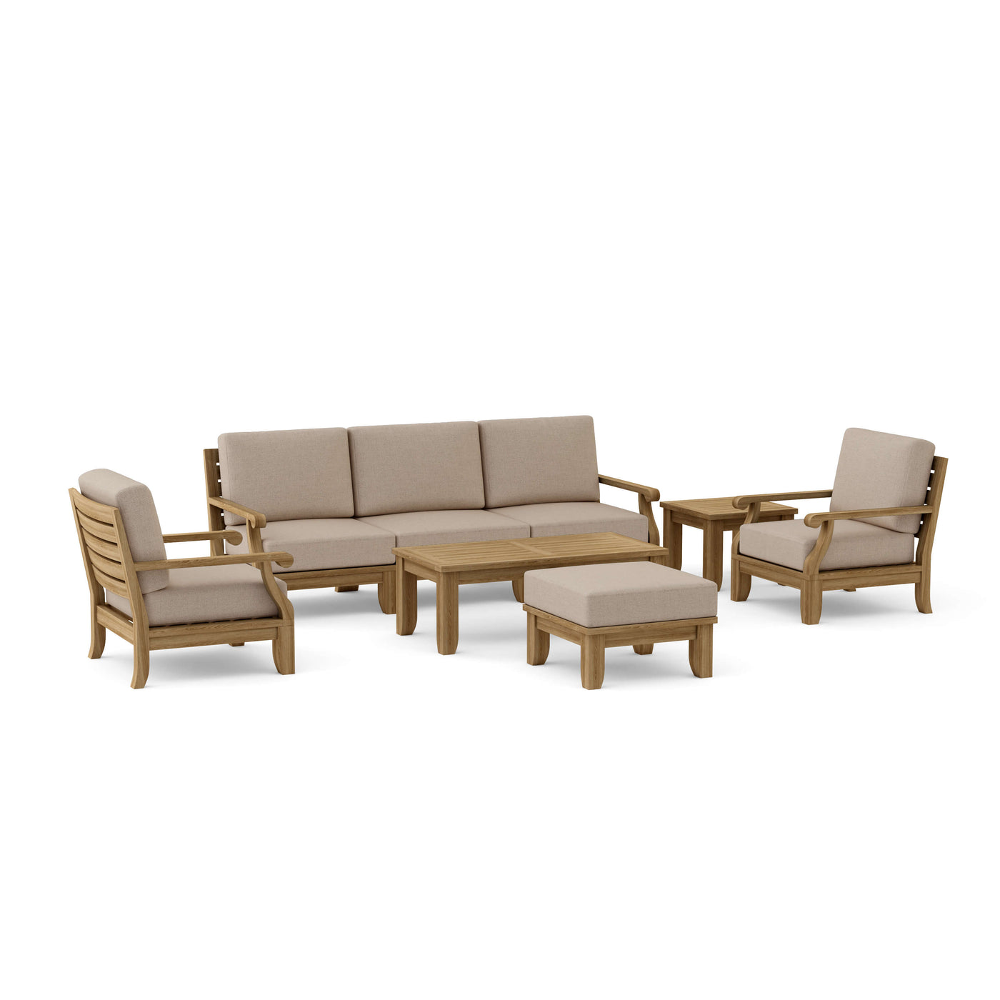 SET-65 8-pc Riviera Modular Deep Seating Set