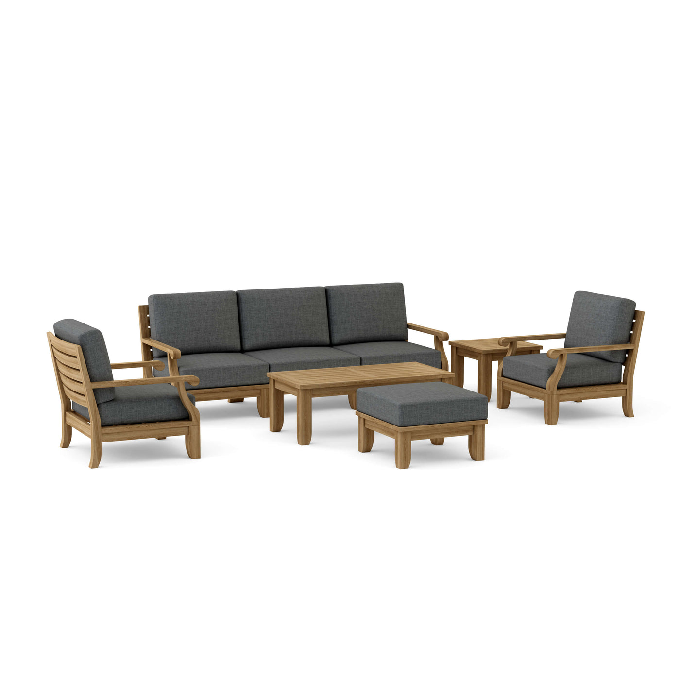 SET-65 8-pc Riviera Modular Deep Seating Set