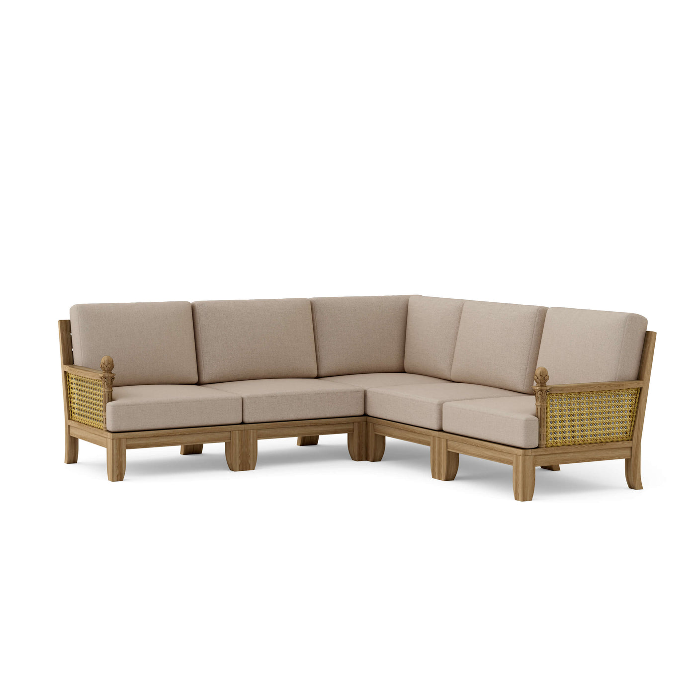 SET-66 5-pc Luxe Modular Deep Seating Set