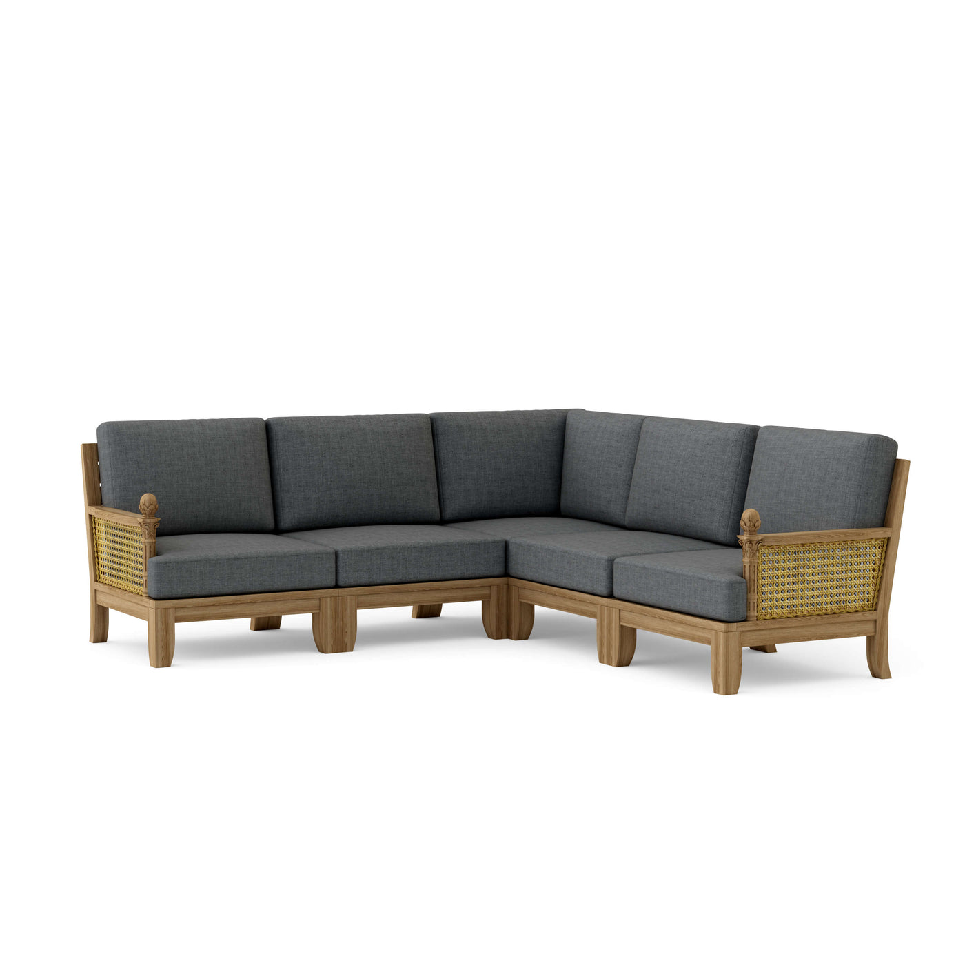 SET-66 5-pc Luxe Modular Deep Seating Set