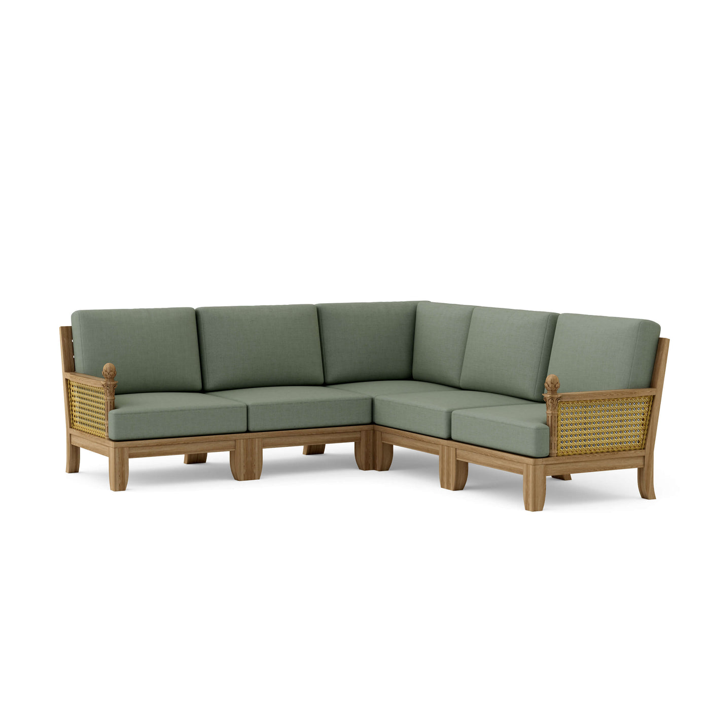 SET-66 5-pc Luxe Modular Deep Seating Set