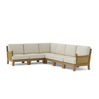 SET-67 6-pc Luxe Modular Deep Seating Set