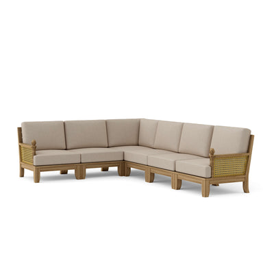 SET-67 6-pc Luxe Modular Deep Seating Set