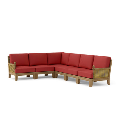 SET-67 6-pc Luxe Modular Deep Seating Set