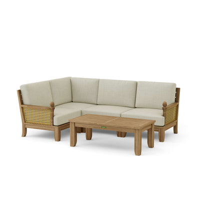 SET-71 5-pc Luxe Modular Deep Seating Set