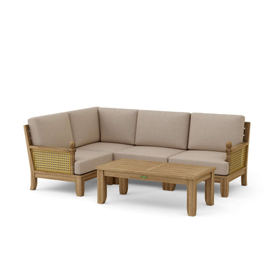 SET-71 5-pc Luxe Modular Deep Seating Set