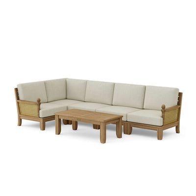 SET-72 Luxe Modular Deep Seating 6-pc Set