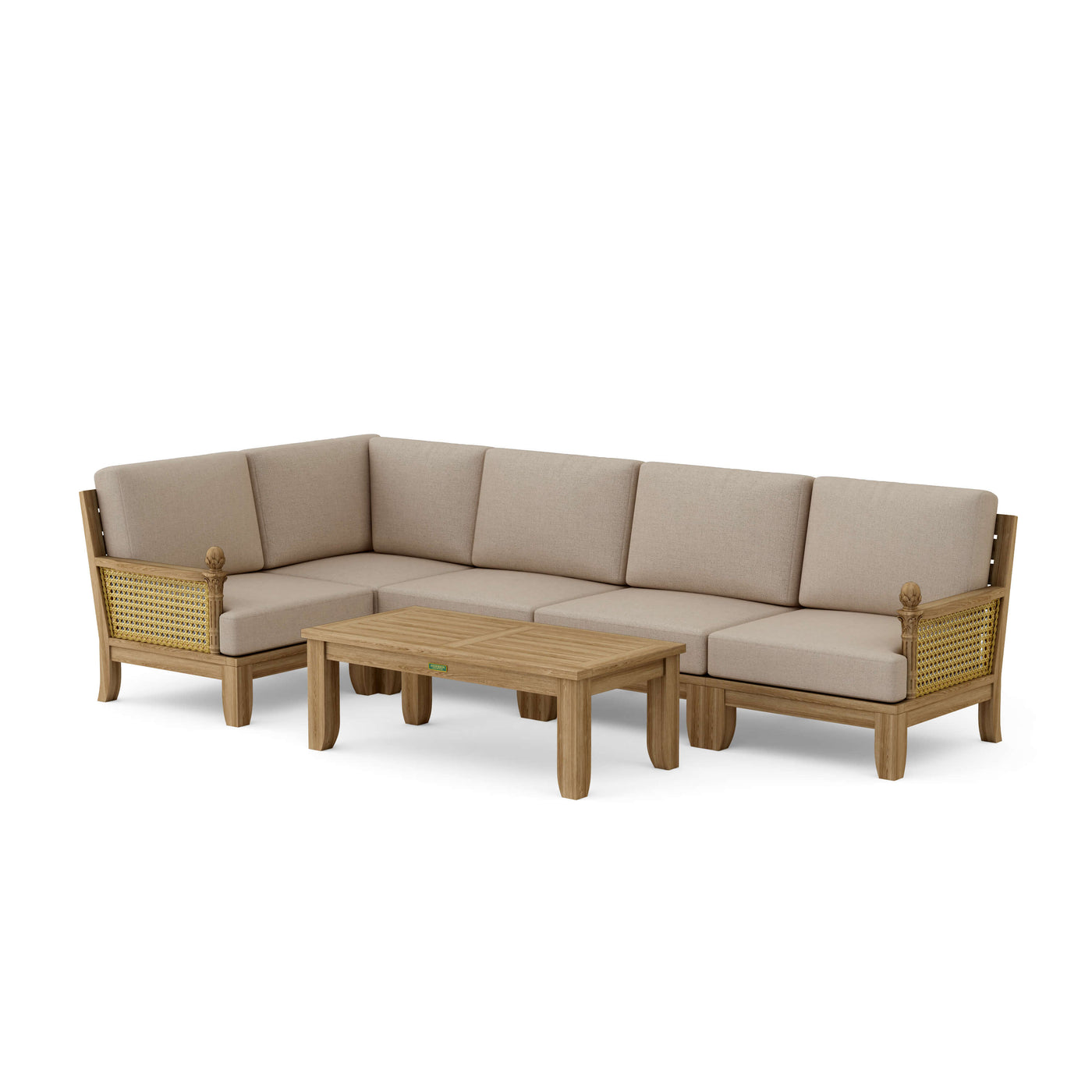 SET-72 Luxe Modular Deep Seating 6-pc Set