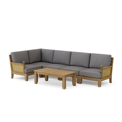 SET-72 Luxe Modular Deep Seating 6-pc Set