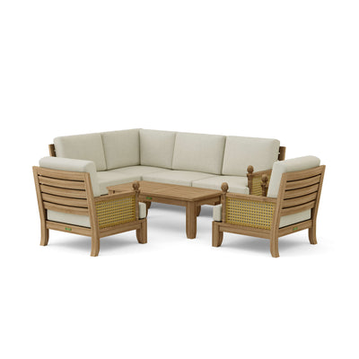 SET-73 Luxe Modular Deep Seating 7-pc Set