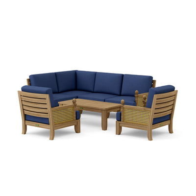 SET-73 Luxe Modular Deep Seating 7-pc Set