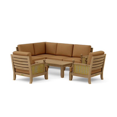 SET-73 Luxe Modular Deep Seating 7-pc Set