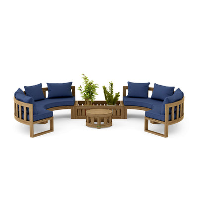 SET-810 Circular Modular Deep Seating