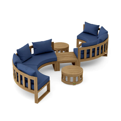 SET-813 Circular Modular Deep Seating