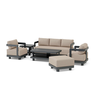 SET-901-AL 6-pc Granada Aluminum Deep Seating