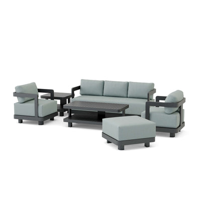 SET-901-AL 6-pc Granada Aluminum Deep Seating