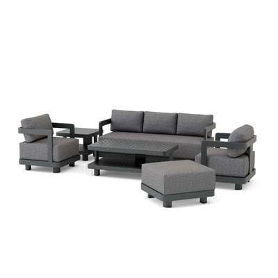 SET-901-AL 6-pc Granada Aluminum Deep Seating