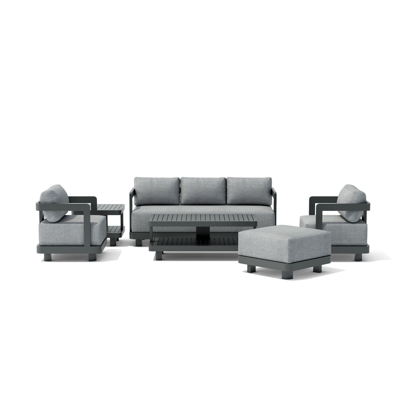 SET-901-AL 6-pc Granada Aluminum Deep Seating