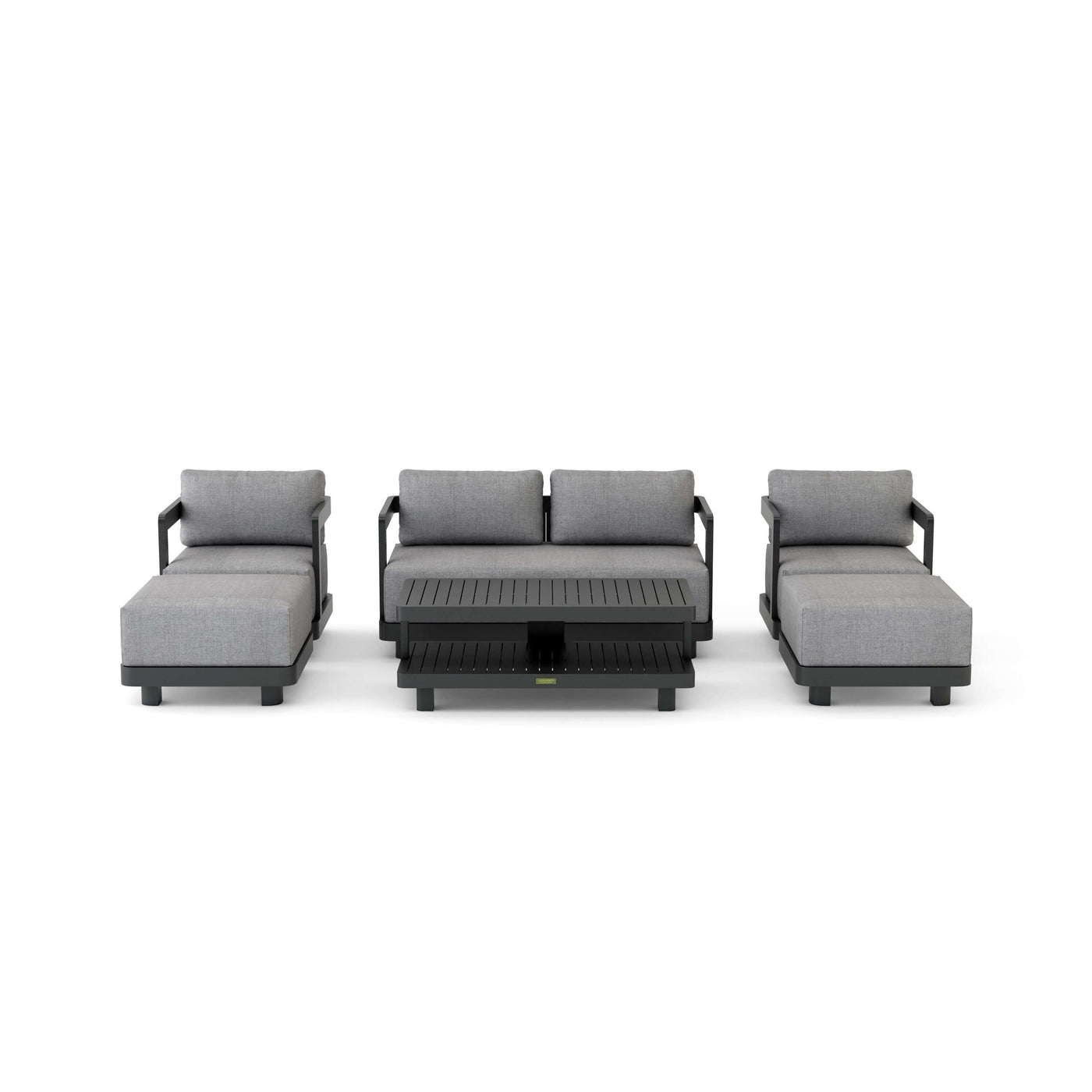 SET-902-AL 6-pc Granada Aluminum Deep Seating