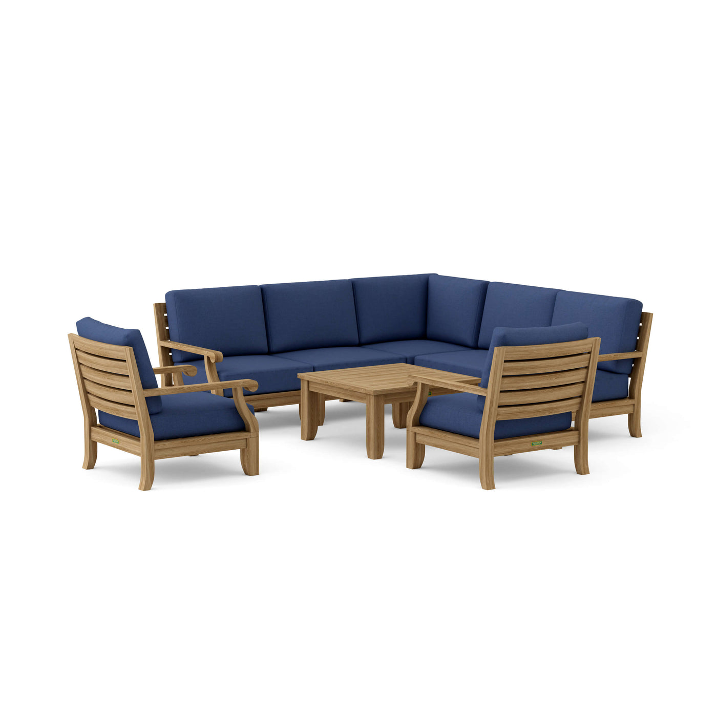 SET-94 7-pc Riviera Modular Deep Seating Set