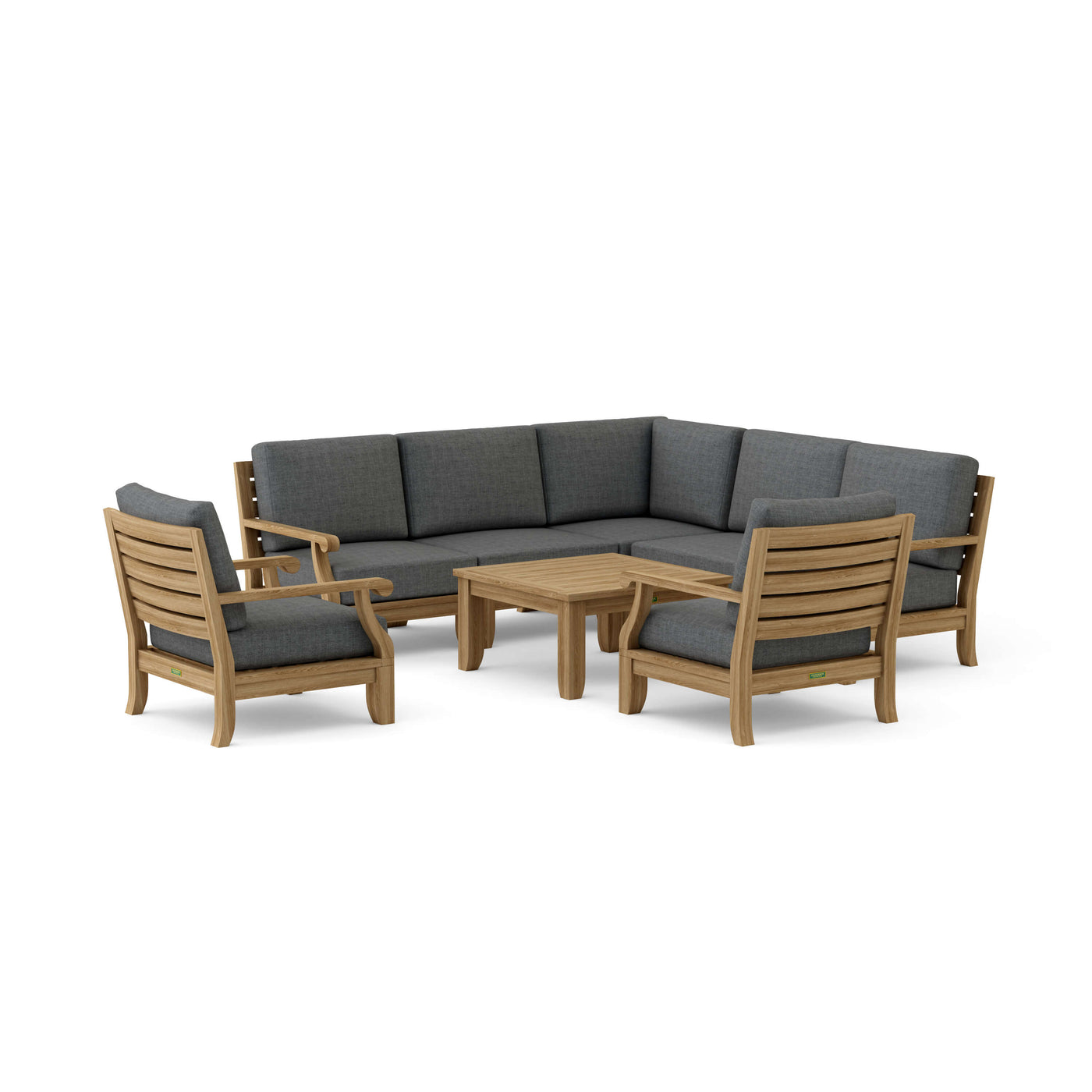 SET-94 7-pc Riviera Modular Deep Seating Set