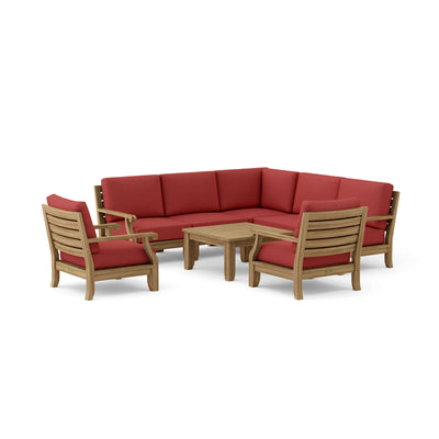 SET-94 7-pc Riviera Modular Deep Seating Set