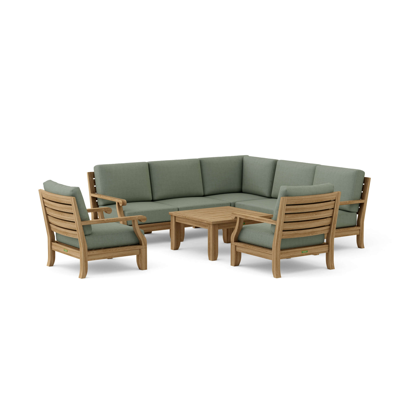 SET-94 7-pc Riviera Modular Deep Seating Set