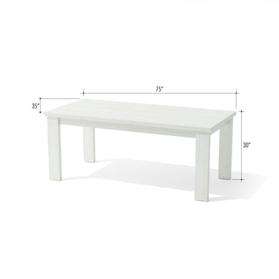 Brentford Dining Table - White