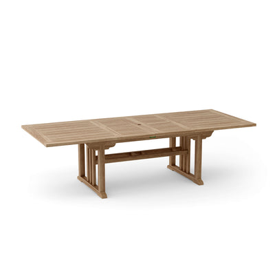 Sahara 106" Rectangular Double Extension Table