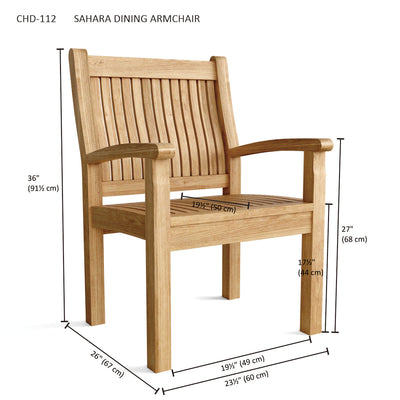 SAHARA DINING ARMCHAIR
