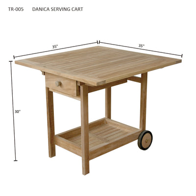 DANICA SERVING CART