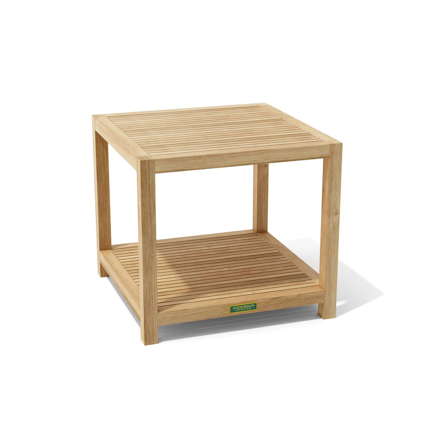 GLENMORE SIDE TABLE WITH SHELF