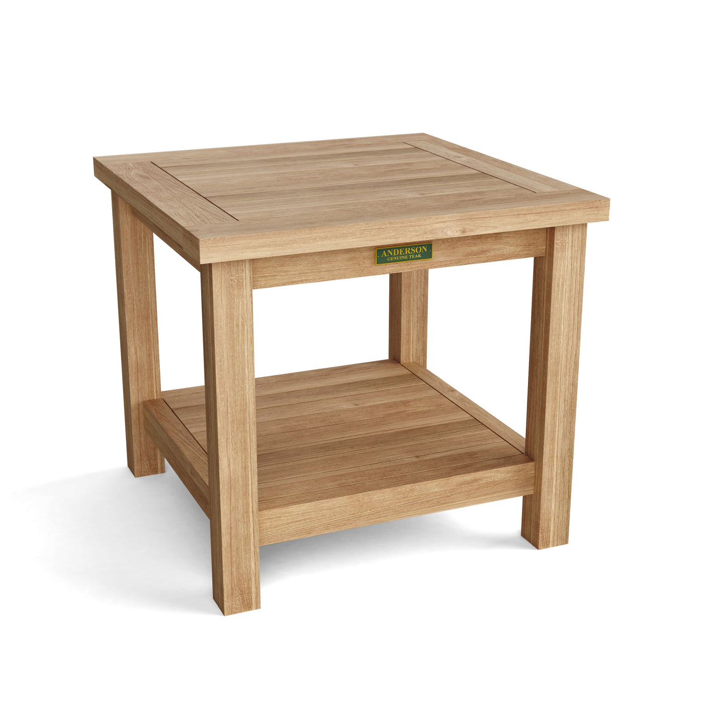 BAHAMA 20″ MINI SIDE TABLE WITH SHELF