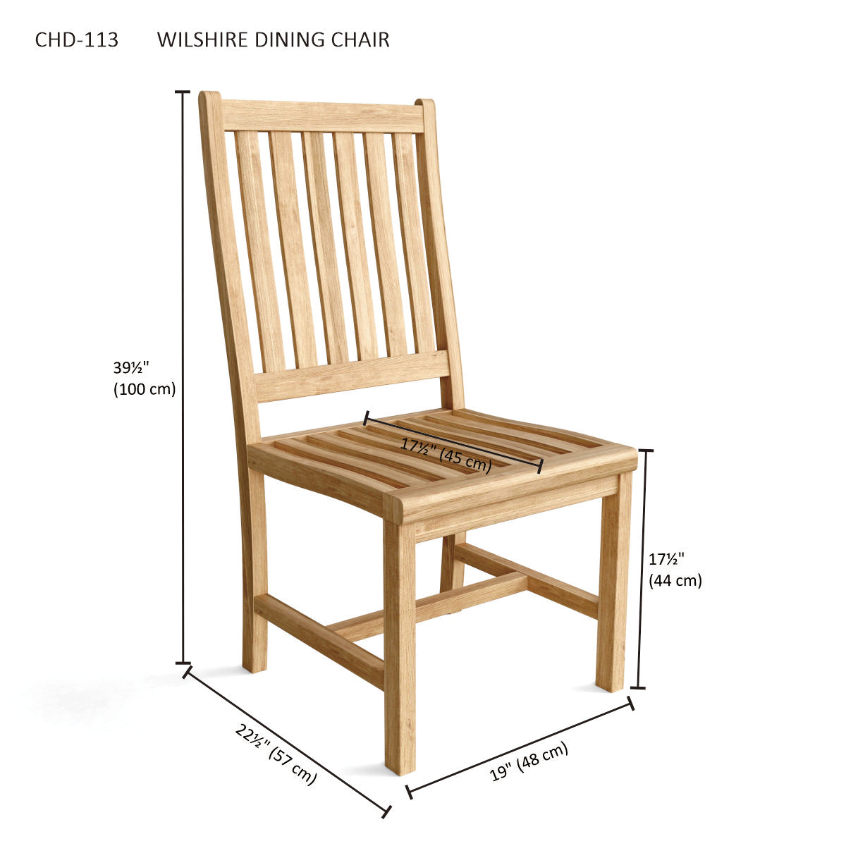 WILSHIRE DINING CHAIR