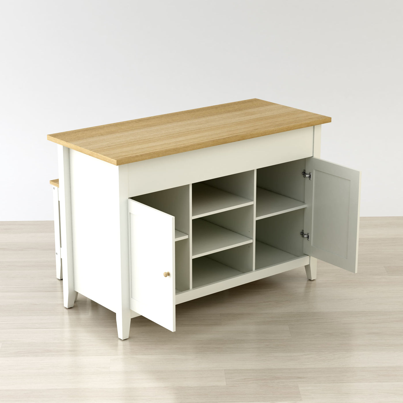 DELPHI 53″ KITCHEN ISLAND CABINET