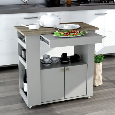 ASTOR 35" KITCHEN CART