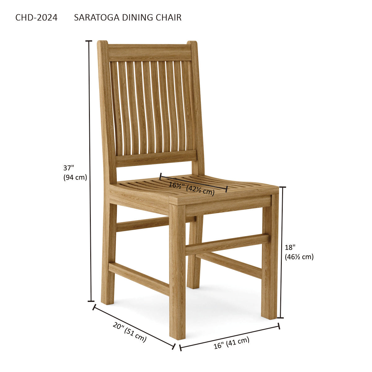 SARATOGA DINING CHAIR