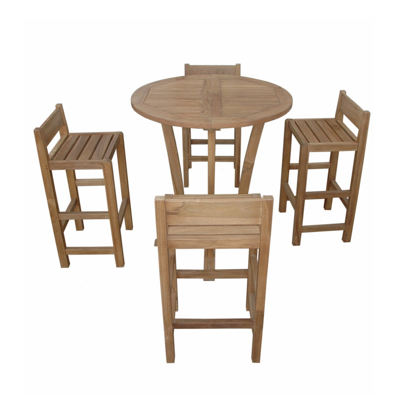 SET-290 DESCANSO SEDONA BAR TABLE 5-PC SET