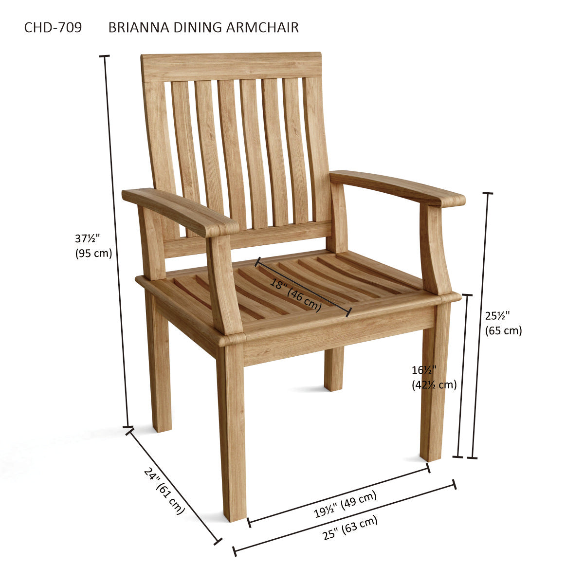 BRIANNA DINING ARMCHAIR
