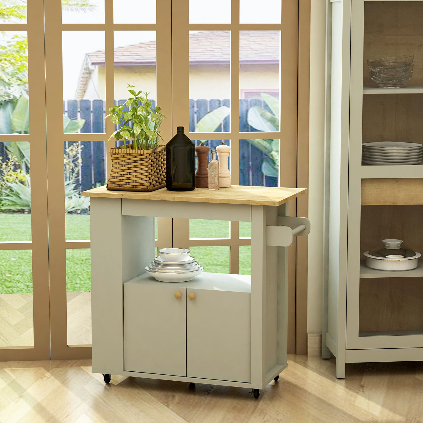 ASTOR 35" KITCHEN CART