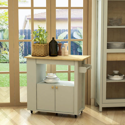 ASTOR 35" KITCHEN CART