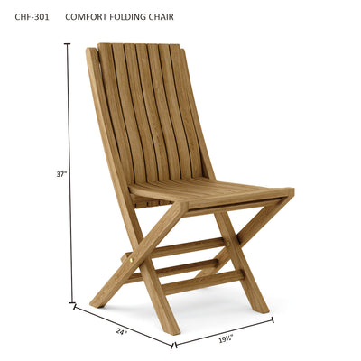 COMFORT FOLDING CHAIR (2-PC)