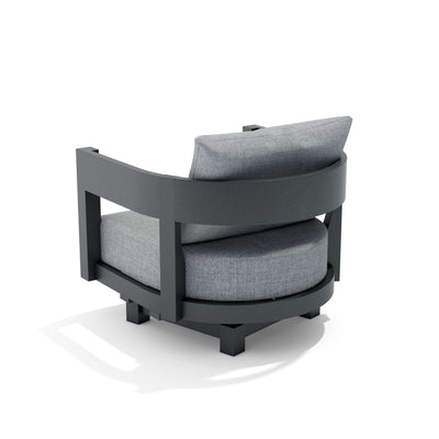 CORONADO ALUMINUM SWIVEL ARMCHAIR