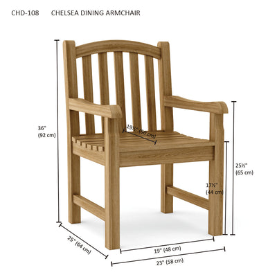 CHELSEA DINING ARMCHAIR