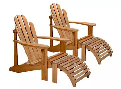 NEWPORT ADIRONDACK WITH OTTOMAN (SET-AD-042)