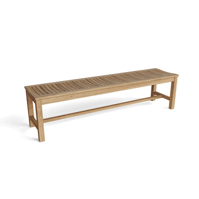 Casablanca 4-Seater Backless Bench