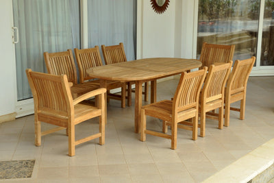 Bahama Sahara 9-pc Dining Table Set