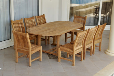 Bahama Sahara 9-pc Dining Table Set