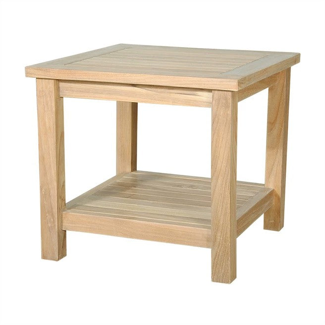 Bahama 22" Square Side Table 2-Tier